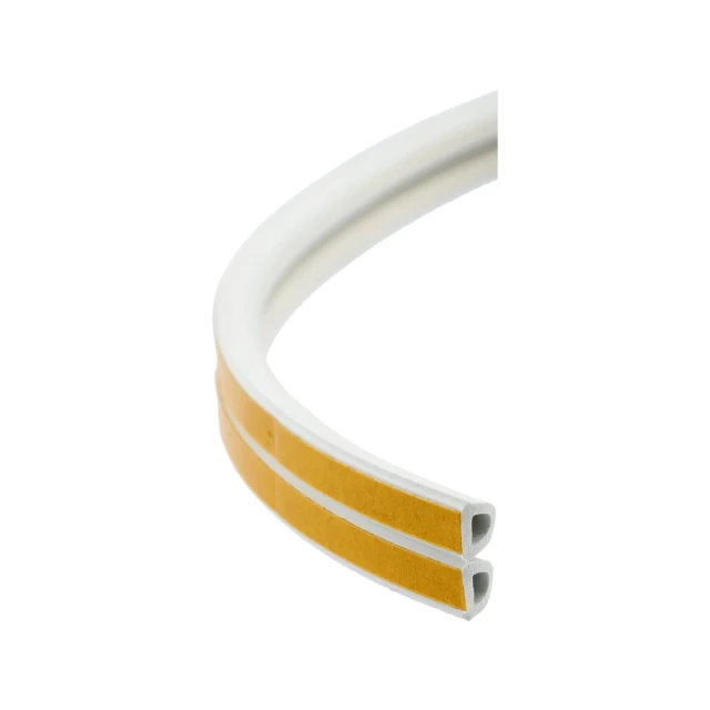 Уплотнитель для окон и дверей STOM SAN EPDM тип D White 100 м (5901729949623)