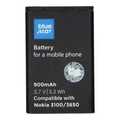 Батарея Blue Star для Nokia 3100 | 3650 | 6230 | 3110 Classic 900 mAh (5901737002631)