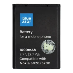 Батарея для Nokia 6020 | 5200 | 5300 | 3220 | 5140 Blue Star Premium (5901737089472)
