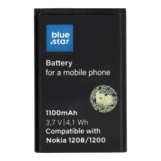 Батарея Blue Star для Nokia 1208 | 1200 | C1 | 1616 | 1800 (5901737099365)