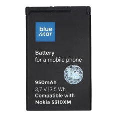 Батарея Blue Star Premium для Nokia 5310 XM | 6600F | 7210S | 7310S 950 mAh (5901737117830)