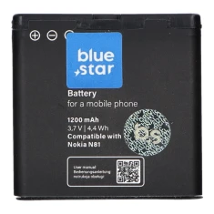 Батарея Blue Star Premium для Nokia E51 | N81 | N81 8GB | N82 | N86 1200 mAh (5901737138606)