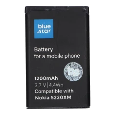 Батарея Blue Star для Nokia 5220 XM | 6730 | 6303 | 5630 XM | 3720 | C6-01 | C5-00 | C3 1200 mAh (5901737152985)
