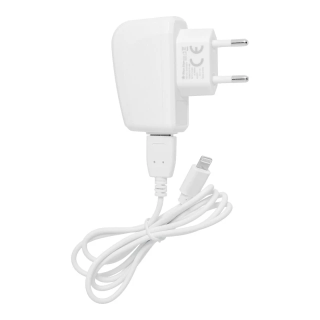 Сетевое зарядное устройство Blue Star Lite USB A 1A 5W + кабель USB A to Lightning White (5901737411518)