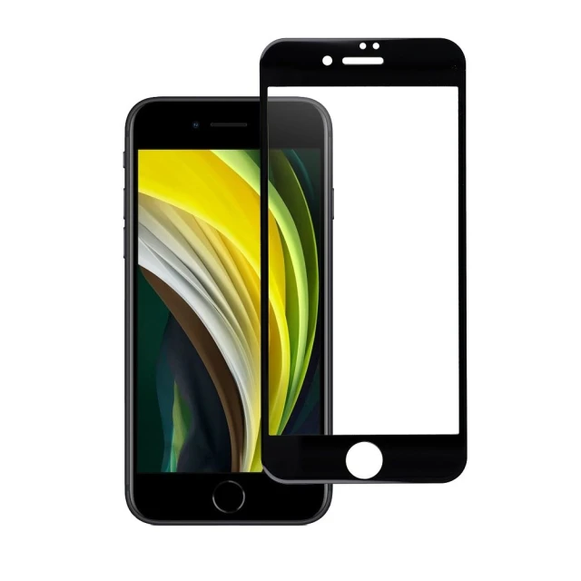 Захисне скло Blue Star 5D Full Glue для iPhone 7/8/SE 2020/SE 2022 Black (5901737859143)