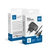 Зарядний пристрій Blue Star Lite USB A 2A 10W + кабель USB A - USB C Black (5901737865342)