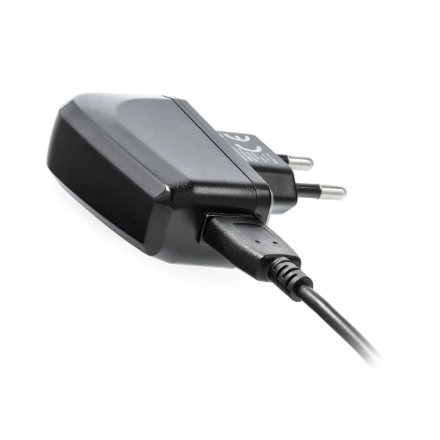Зарядний пристрій Blue Star Lite USB A 2A 10W + кабель USB A - USB C Black (5901737865342)