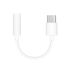 Адаптер Huawei AUX Type-C (Male) до Jack 3.5 mm (Female) CM20 White (5901737936837)