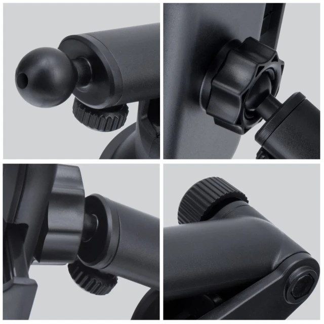 Автотримач Forcell F-Grip Carbon Bracket Black (5901737990372)