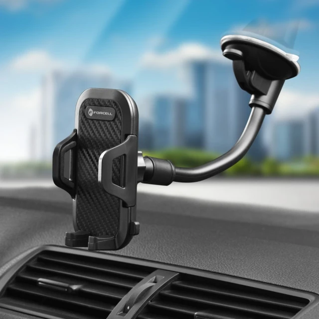 Автотримач Forcell F-Grip Carbon Bracket Black (5901737990389)