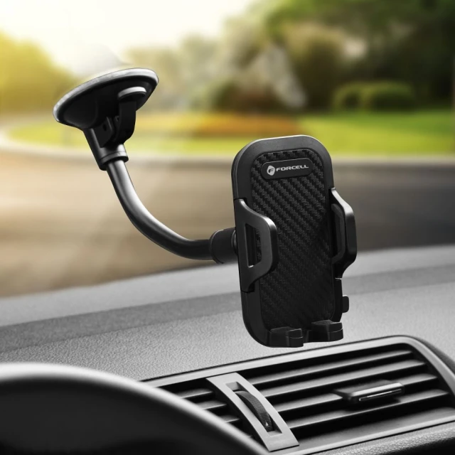 Автотримач Forcell F-Grip Carbon Bracket Black (5901737990389)