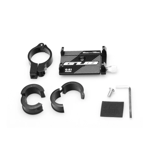 Автодержатель Gub G81 велосипедный Black (5901737995742)