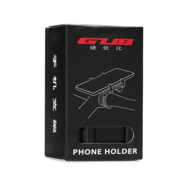 Автодержатель Gub G81 велосипедный Black (5901737995742)
