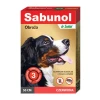 Нашийник для собак Laboratorium DermaPharm від бліх і кліщів Sabunol 50 см Red (5901742001278)