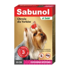 Нашийник для йорків Laboratorium DermaPharm Sabunol 35 см Pink (5901742001315)