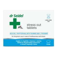 Таблетки Dermapharm Stress Out для тривалого застосування 10 шт (5901742001827)