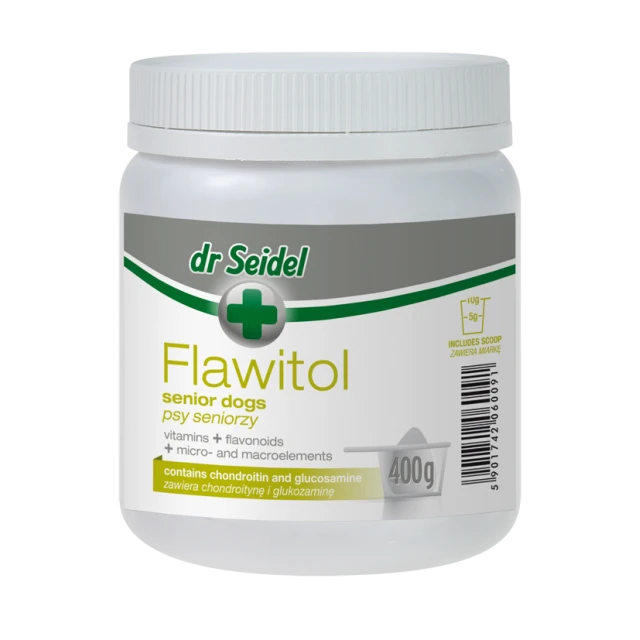 Кормова добавка для собак Dermapharm Flawitol Senior 400 г (5901742060091)