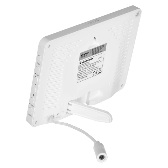 Метеостанція Blaupunkt WS30WH з зовнішнім датчиком White (5901750506055)