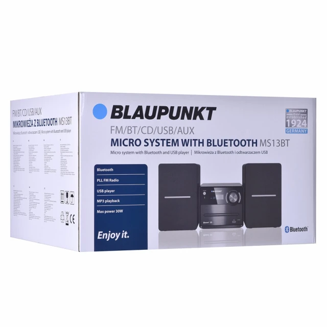 Музичний центр Blaupunkt MS13BT (5901750506321)