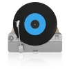 Грамофон Blaupunkt VT100SL вертикальний Silver (5901750507991)