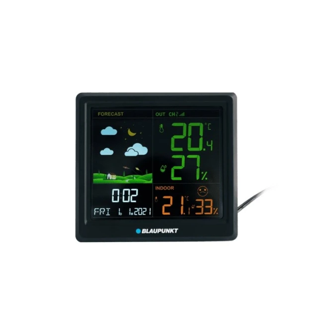 Метеостанція Blaupunkt WS25BK Black (5901750508097)