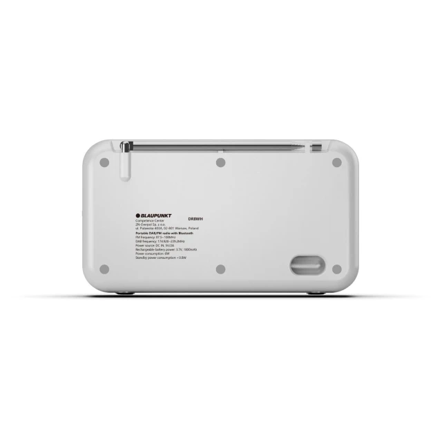 Портативне радіо Blaupunkt DAB DR8WH White (5901750508721)