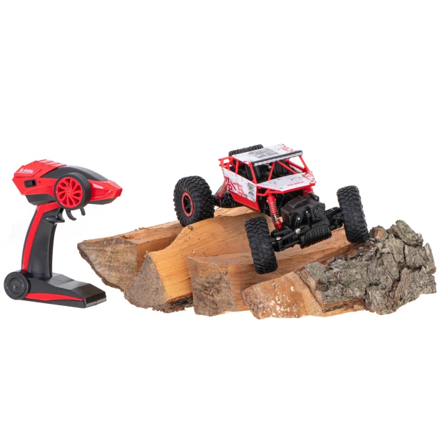 Машина на радіокеруванні Rock Crawler 1:18 2,4 ГГц Red (5901779365428)