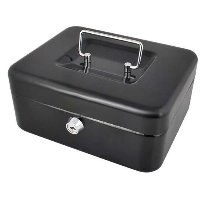 Каса для грошей металева Malatec Black (5901785366839)