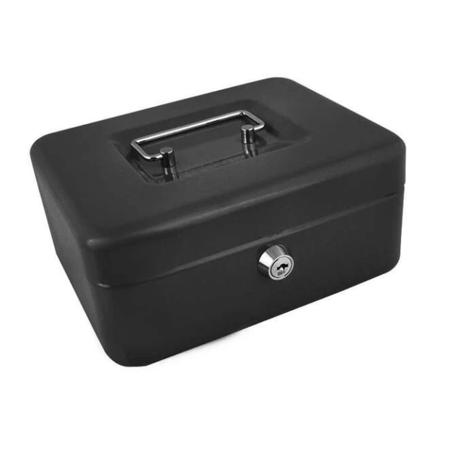 Каса для грошей металева Malatec Black (5901785366839)