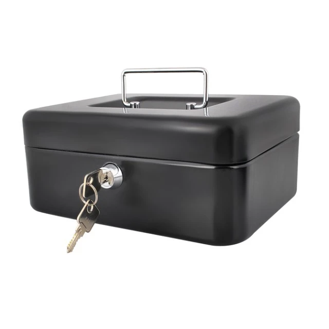 Каса для грошей металева Malatec Black (5901785366839)