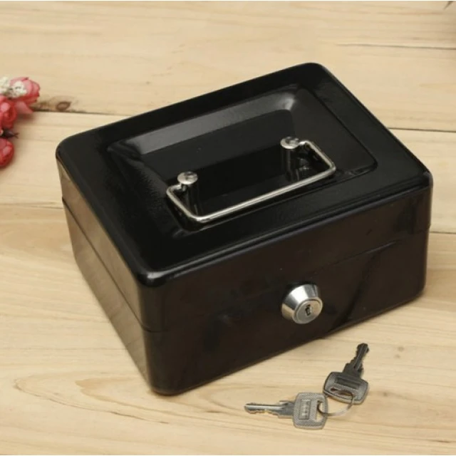 Каса для грошей металева Malatec Black (5901785366839)