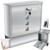 Поштова скринька з оцинкованої сталі Malatec Silver (5901785367409)