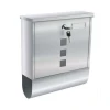 Поштова скринька з оцинкованої сталі Malatec Silver (5901785367409)