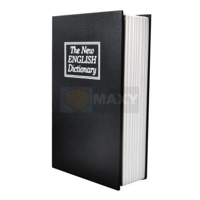 Сейф-книга с замком Malatec Black (5901785369137)