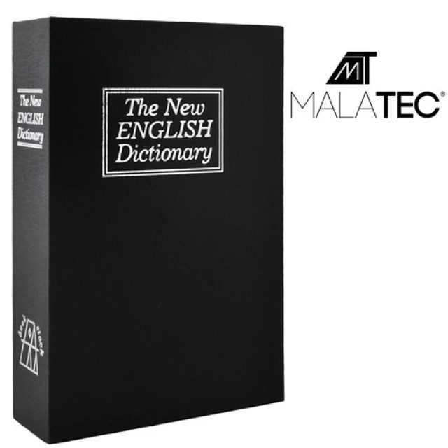 Сейф-книга с замком Malatec Black (5901785369137)