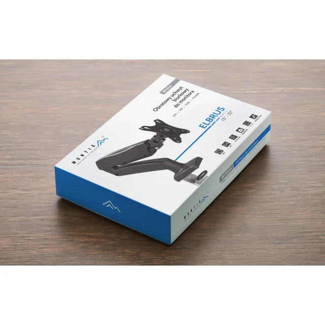 Кронштейн для монітора MONTIS MT014 Elbrus Black (5901811404078)