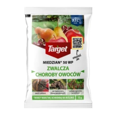 Фунгіцид Target Miedzian 50WP для овочів і фруктів 15 г (5901875000254)