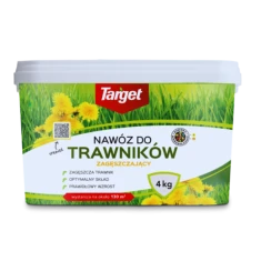 Добриво гранульоване для газону згущувальне Target 4 кг (5901875004269)