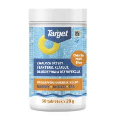 Засіб для дезінфекції води Target Chlortix Multi Blue 1 кг 50 шт x 20 г (5901875010048)