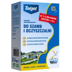 Препарат для септиков и очистных сооружений Target 2,5 кг (5901875010451)
