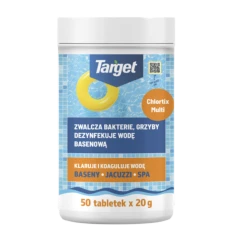 Засіб для дезінфекції води Target Chlortix Multi 1 кг 50 шт x 20 г (5901875012035)