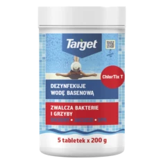 Засіб для дезінфекції води Target Chlortix T 1 кг 5 шт x 200 г (5901875012066)