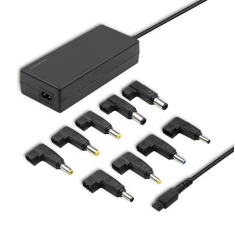 Мережевий зарядний пристрій для ноутбука Qoltec 90 Вт 20 В 4.5-4.9 А 8 штекерів (5901878500126)