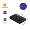 Док-станція Qoltec для SSD 2x M.2 SATA NGFF USB Type-C (5901878503103)