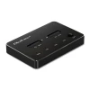Док-станція Qoltec для SSD 2x M.2 SATA NGFF USB Type-C (5901878503103)