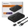 Док-станція Qoltec для SSD 2x M.2 SATA NGFF USB Type-C (5901878503103)