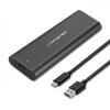 Зовнішній кишеню Qoltec для M.2 NVMe SSD USB Type-C (5901878503127)