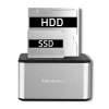 Док-станція для дисків Qoltec 2x HDD/SSD 2.5