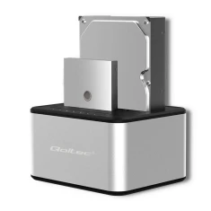 Док-станція для дисків Qoltec 2x HDD/SSD 2.5