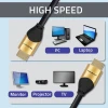 Кабель Qoltec HDMI v2.1 Ultra High Speed 8K 60Hz 30AWG (5901878503547)